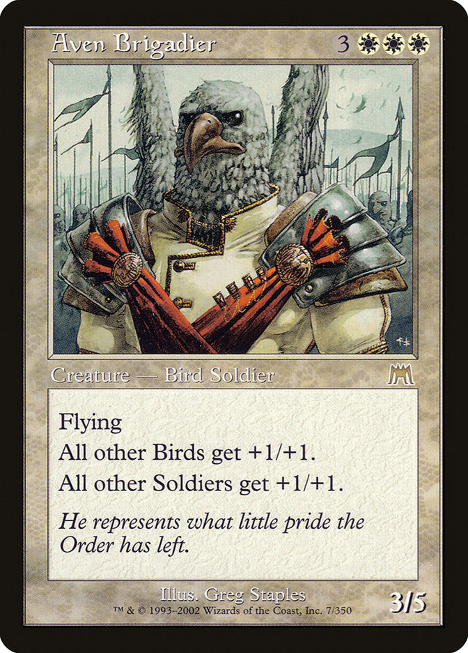 Aven Brigadier [Onslaught] | Local Legends