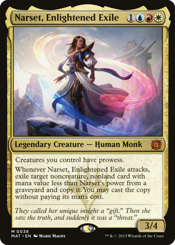 Narset, Enlightened Exile [March of the Machine: The Aftermath] | Golgari Games