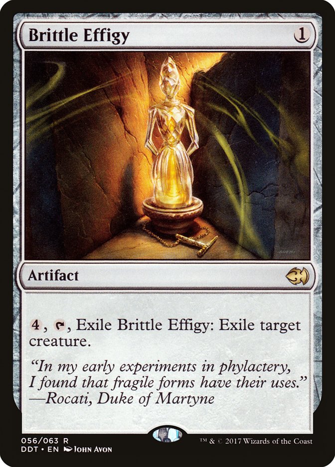 Brittle Effigy [Duel Decks: Merfolk vs. Goblins] | Local Legends
