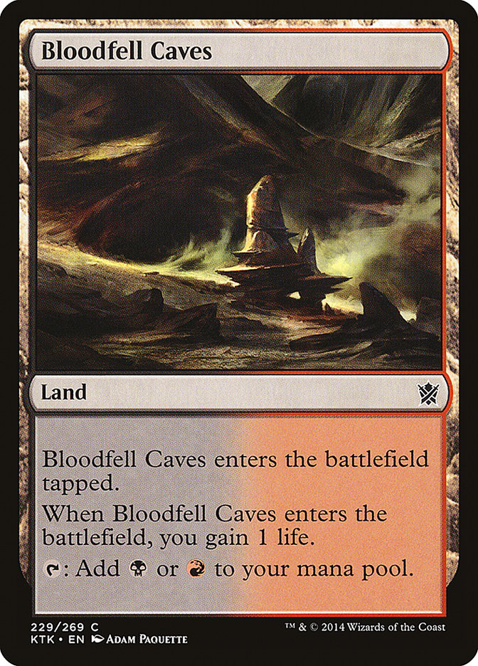 Bloodfell Caves [Khans of Tarkir] | Local Legends