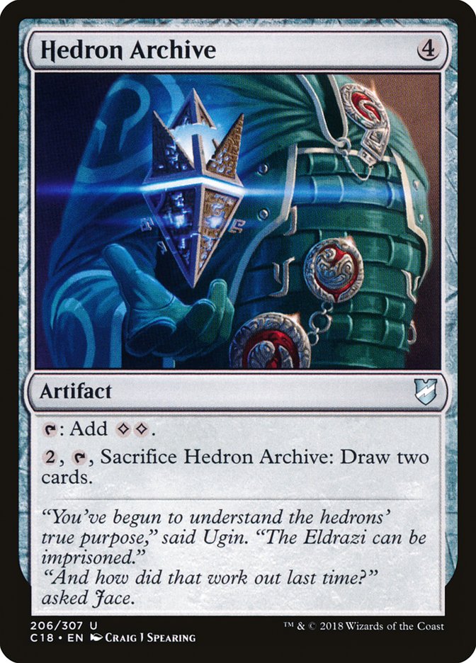 Hedron Archive [Commander 2018] | Local Legends
