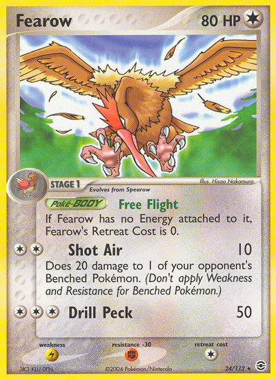 Fearow (24/112) [EX: FireRed & LeafGreen] | Golgari Games