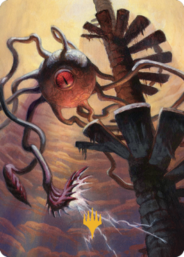 Death Kiss Art Card (Gold-Stamped Signature) [Commander Legends: Battle for Baldur's Gate Art Series] | Local Legends