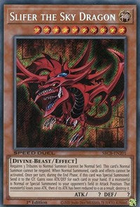 Slifer the Sky Dragon [SBCB-EN201] Secret Rare | Golgari Games