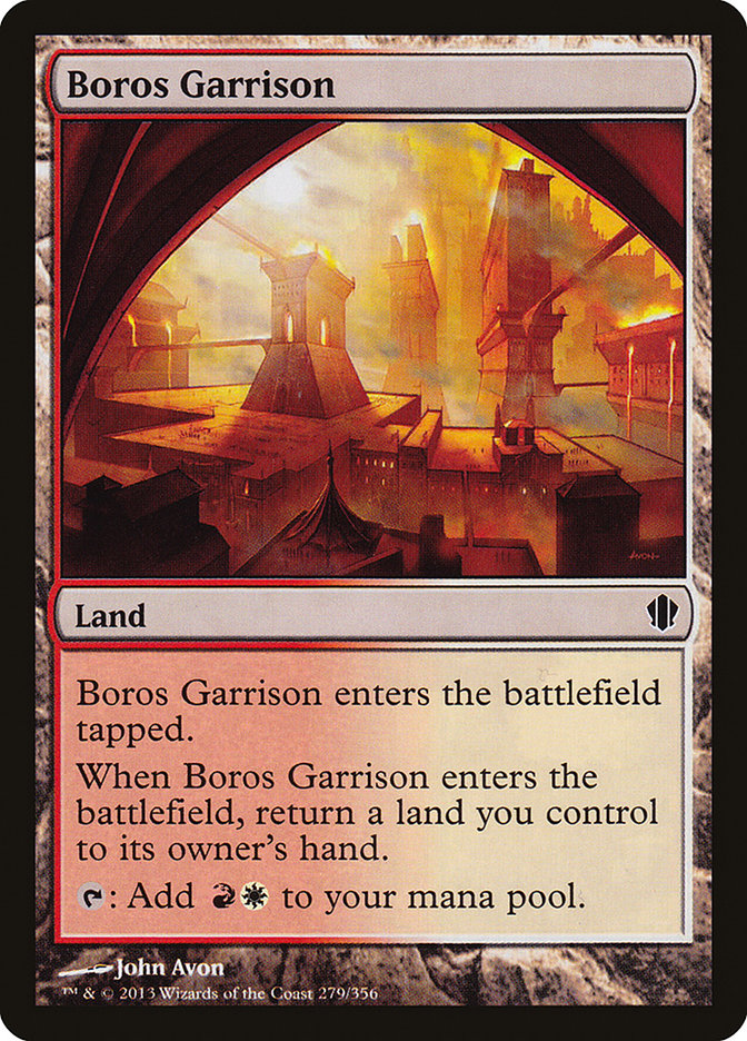 Boros Garrison [Commander 2013] | Golgari Games