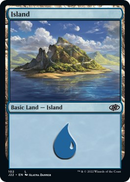 Island (102) [Jumpstart 2022] | Golgari Games