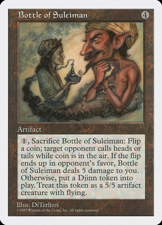 Bottle of Suleiman [Fifth Edition] | Local Legends