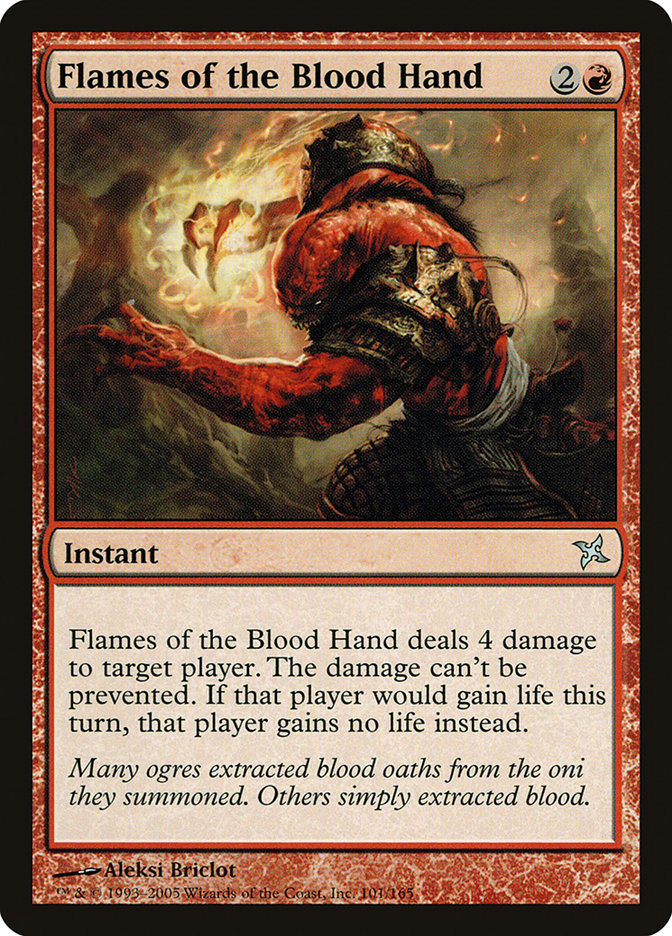Flames of the Blood Hand [Betrayers of Kamigawa] | Local Legends