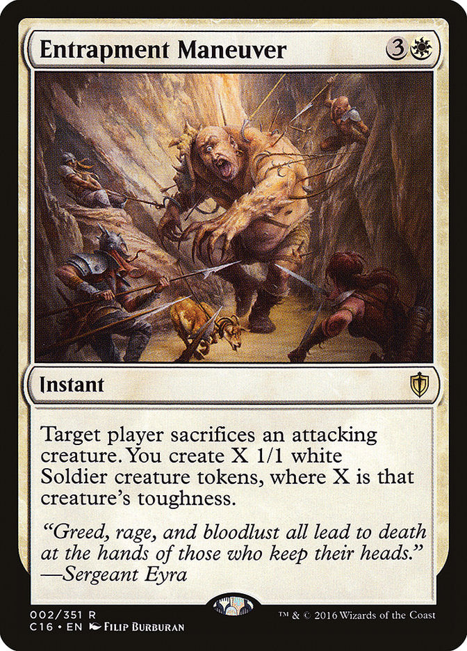 Entrapment Maneuver [Commander 2016] | Local Legends