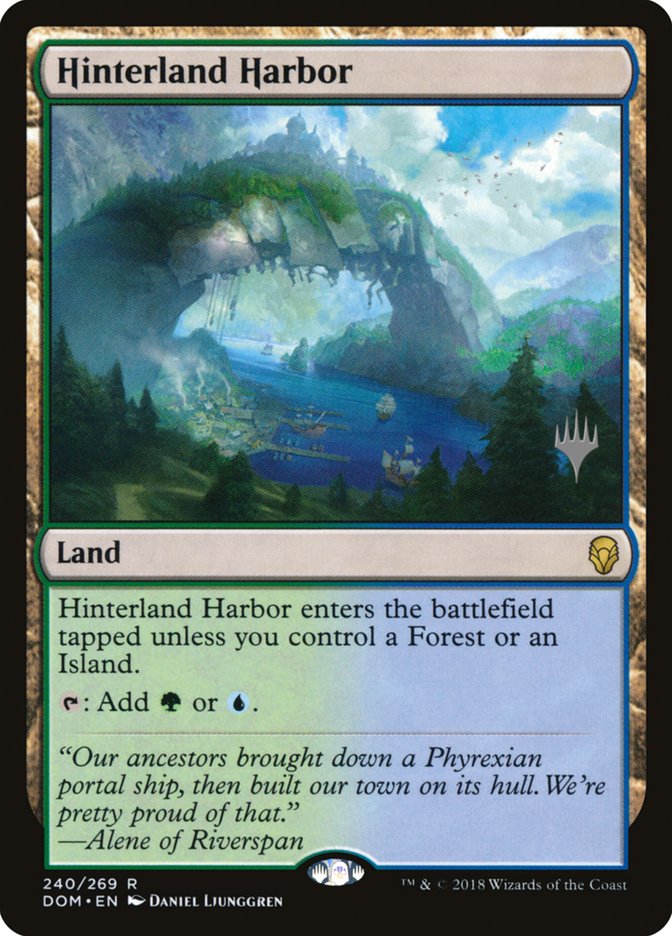 Hinterland Harbor (Promo Pack) [Dominaria Promos] | Local Legends