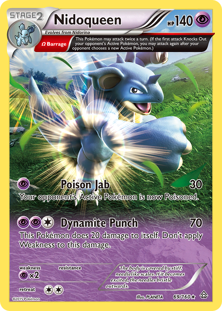 Nidoqueen (69/160) [XY: Primal Clash] | Golgari Games