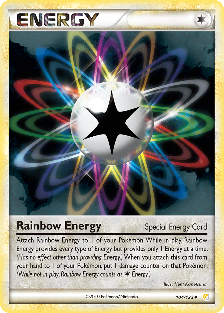 Rainbow Energy (104/123) [HeartGold & SoulSilver: Base Set] | Golgari Games