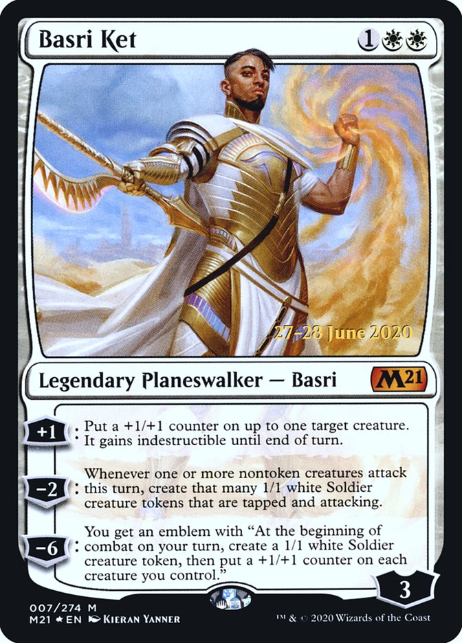 Basri Ket [Core Set 2021 Prerelease Promos] | Golgari Games