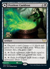 Pestilent Cauldron // Restorative Burst [Strixhaven: School of Mages Prerelease Promos] | Golgari Games