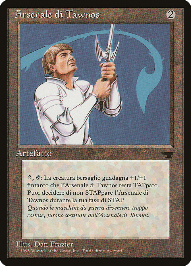 Tawnos's Weaponry (Italian) - "Arsenale di Tawnos" [Rinascimento] | Golgari Games