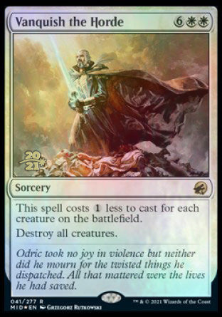 Vanquish the Horde [Innistrad: Midnight Hunt Prerelease Promos] | Local Legends