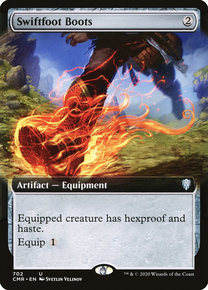 Swiftfoot Boots (Extended Art) [Commander Legends] | Local Legends