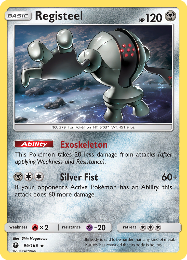 Registeel (96/168) [Sun & Moon: Celestial Storm] | Golgari Games