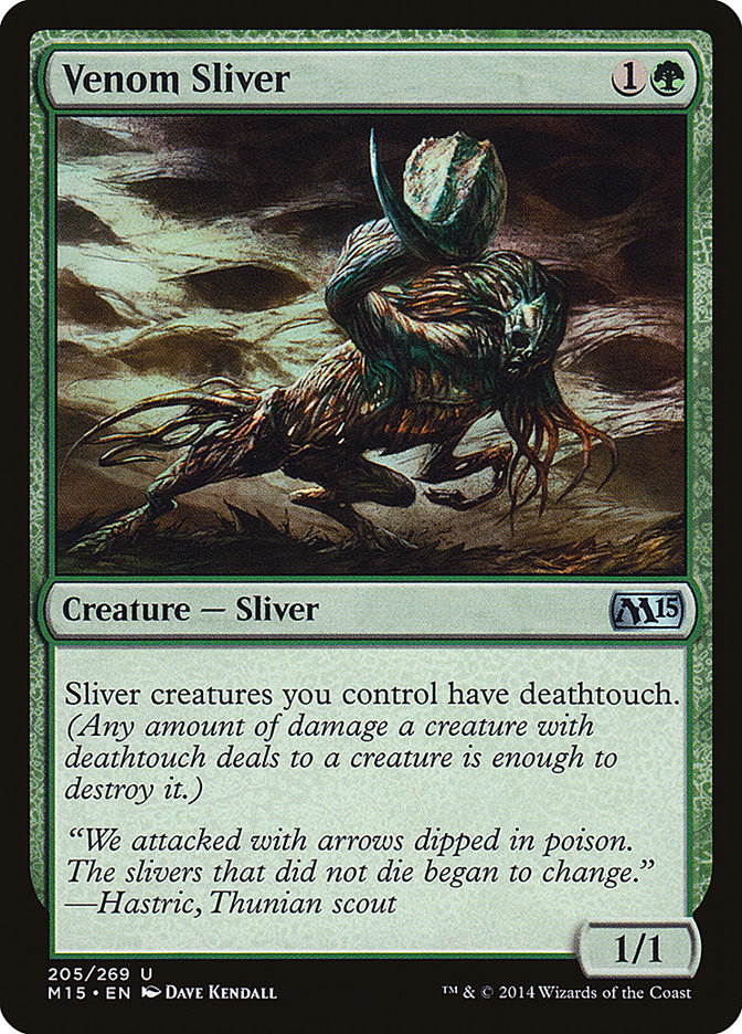 Venom Sliver [Magic 2015] | Local Legends