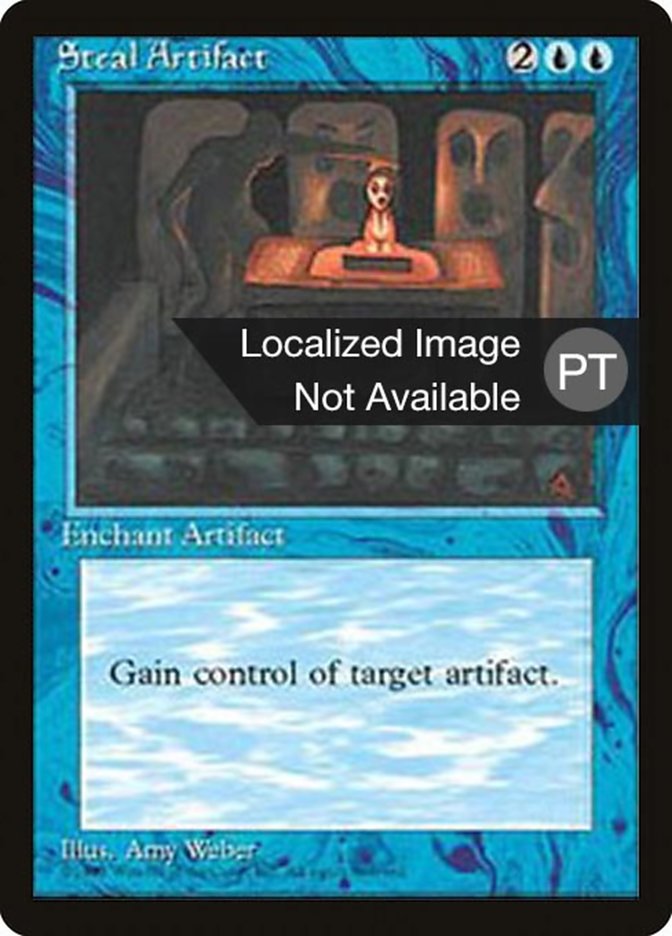 Steal Artifact [Fourth Edition (Foreign Black Border)] | Golgari Games