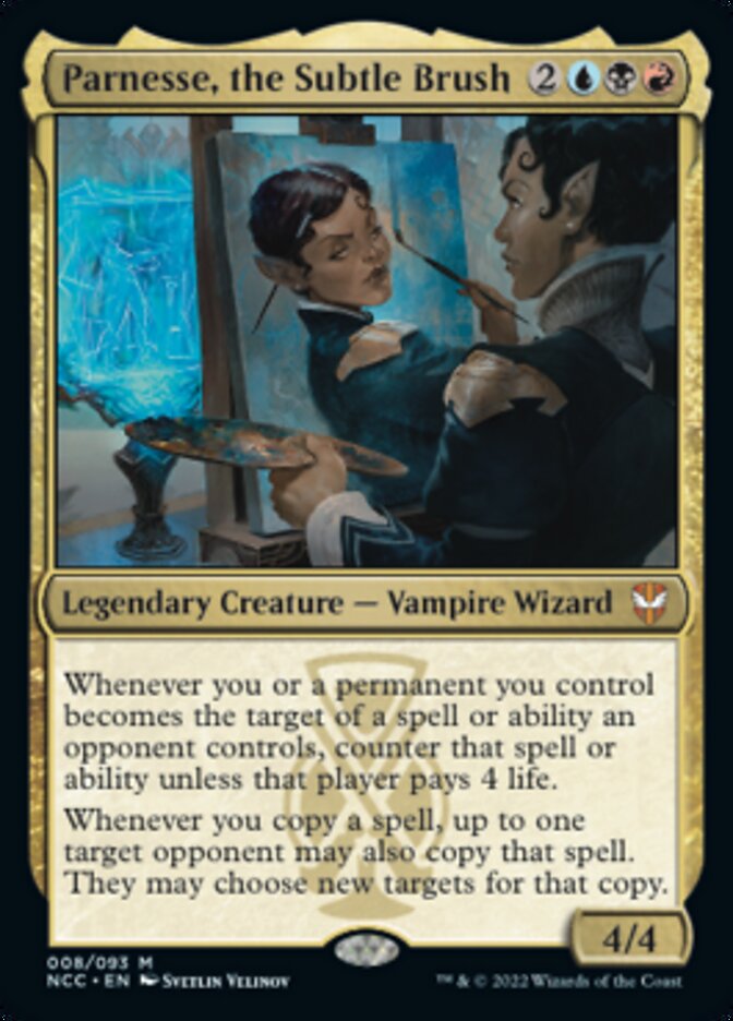 Parnesse, the Subtle Brush [Streets of New Capenna Commander] | Local Legends