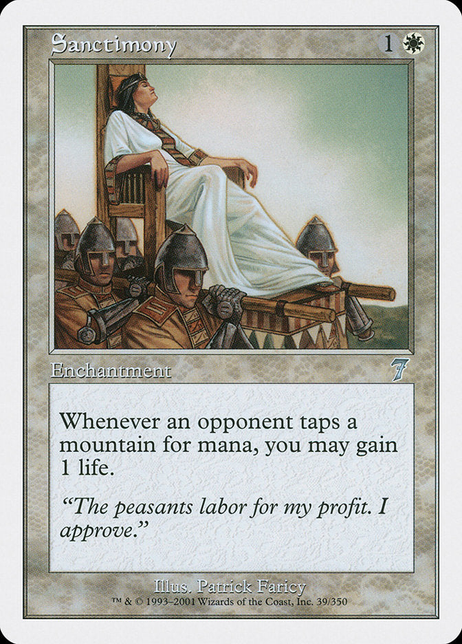 Sanctimony [Seventh Edition] | Local Legends