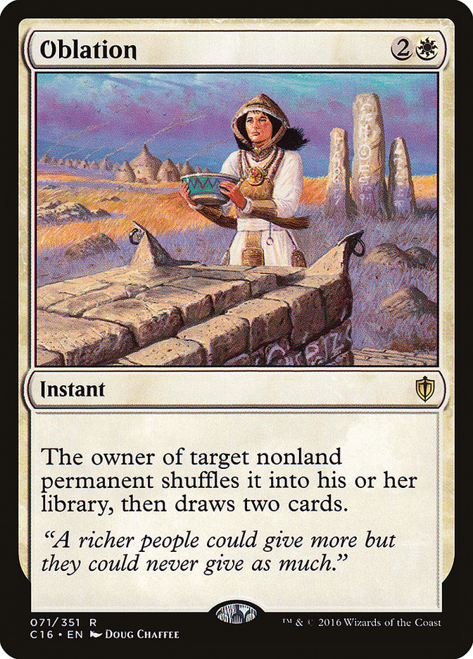 Oblation [Commander 2016] | Local Legends