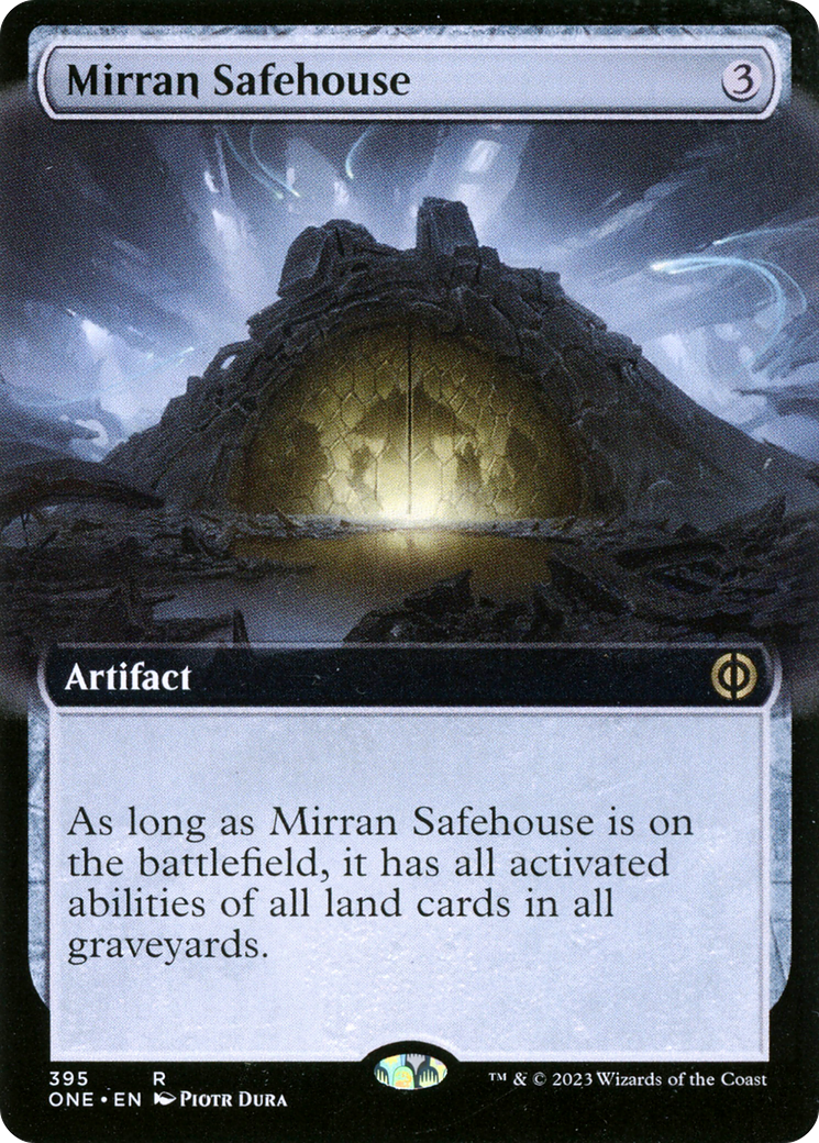 Mirran Safehouse (Extended Art) [Phyrexia: All Will Be One] | Golgari Games