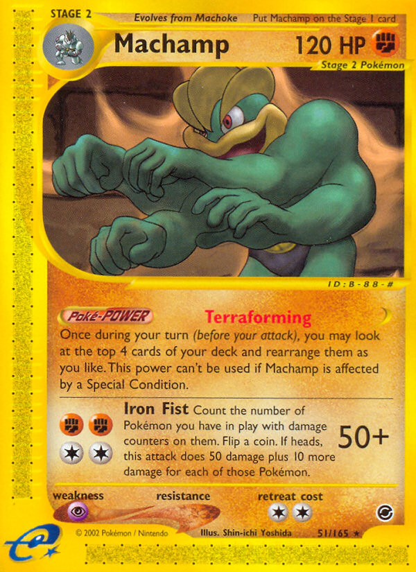 Machamp (51/165) [Expedition: Base Set] | Golgari Games