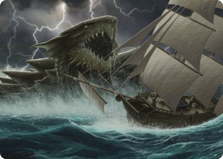 Dragon Turtle Art Card [Dungeons & Dragons: Adventures in the Forgotten Realms Art Series] | Local Legends