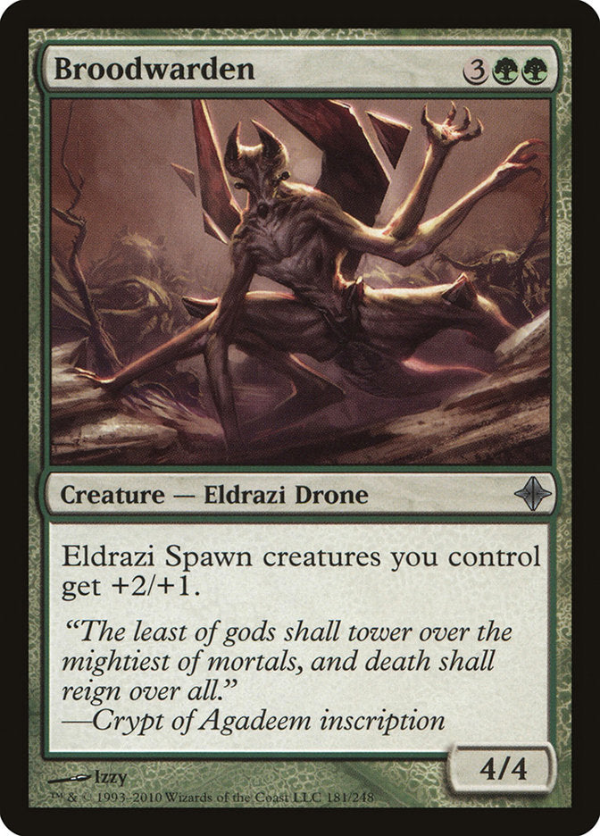 Broodwarden [Rise of the Eldrazi] | Golgari Games