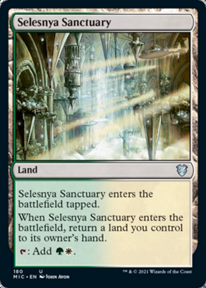 Selesnya Sanctuary [Innistrad: Midnight Hunt Commander] | Golgari Games