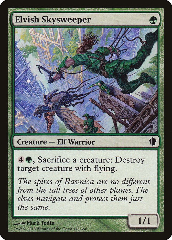 Elvish Skysweeper [Commander 2013] | Golgari Games