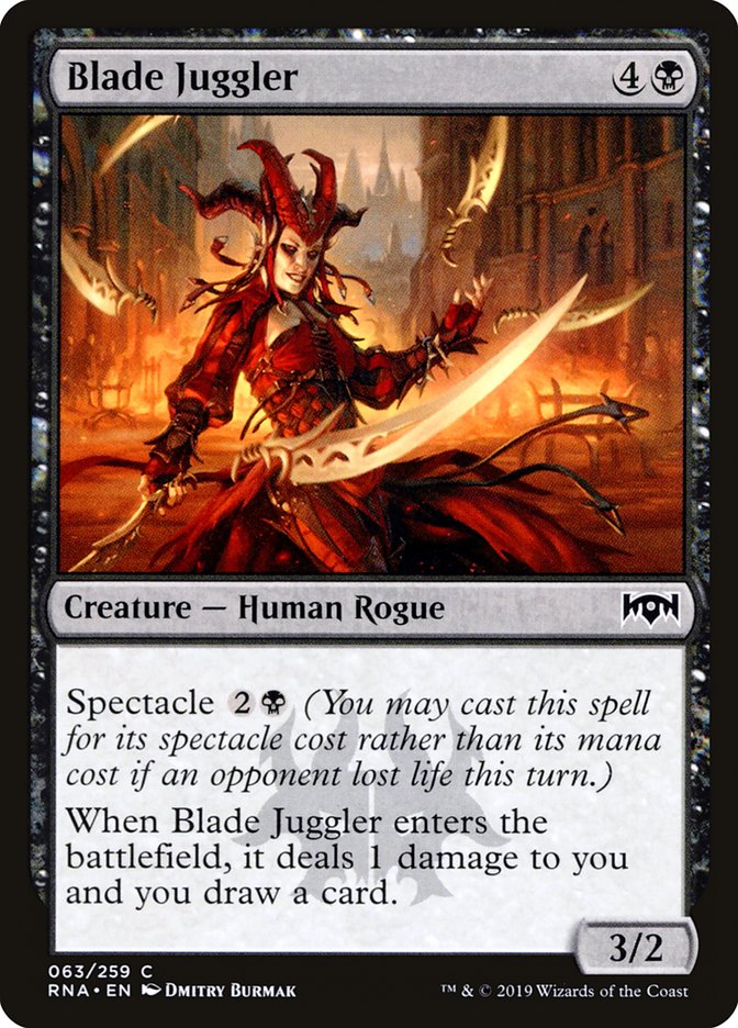 Blade Juggler [Ravnica Allegiance] | Golgari Games