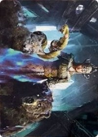 Kolvori, God of Kinship Art Card [Kaldheim Art Series] | Local Legends