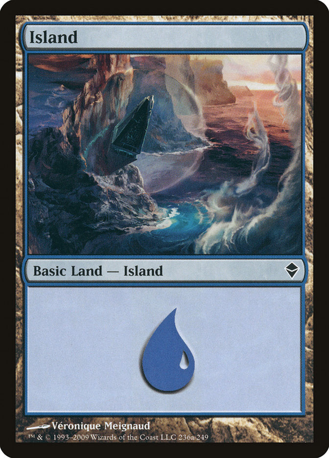 Island (236a) [Zendikar] | Golgari Games