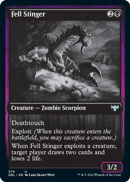 Fell Stinger [Innistrad: Double Feature] | Golgari Games