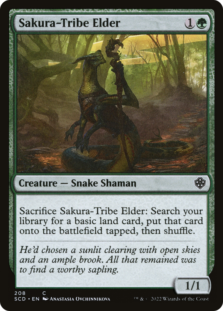 Sakura-Tribe Elder [Starter Commander Decks] | Local Legends