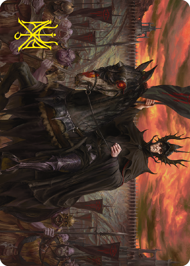 The Mouth of Sauron Art Card (Gold-Stamped Signature) [The Lord of the Rings: Tales of Middle-earth Art Series] | Local Legends