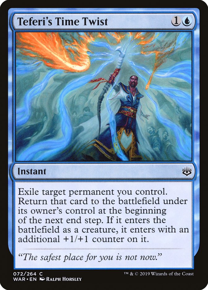 Teferi's Time Twist [War of the Spark] | Local Legends