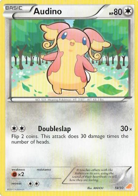 Audino (18/30) [Black & White: Trainer Kit - Excadrill] | Golgari Games