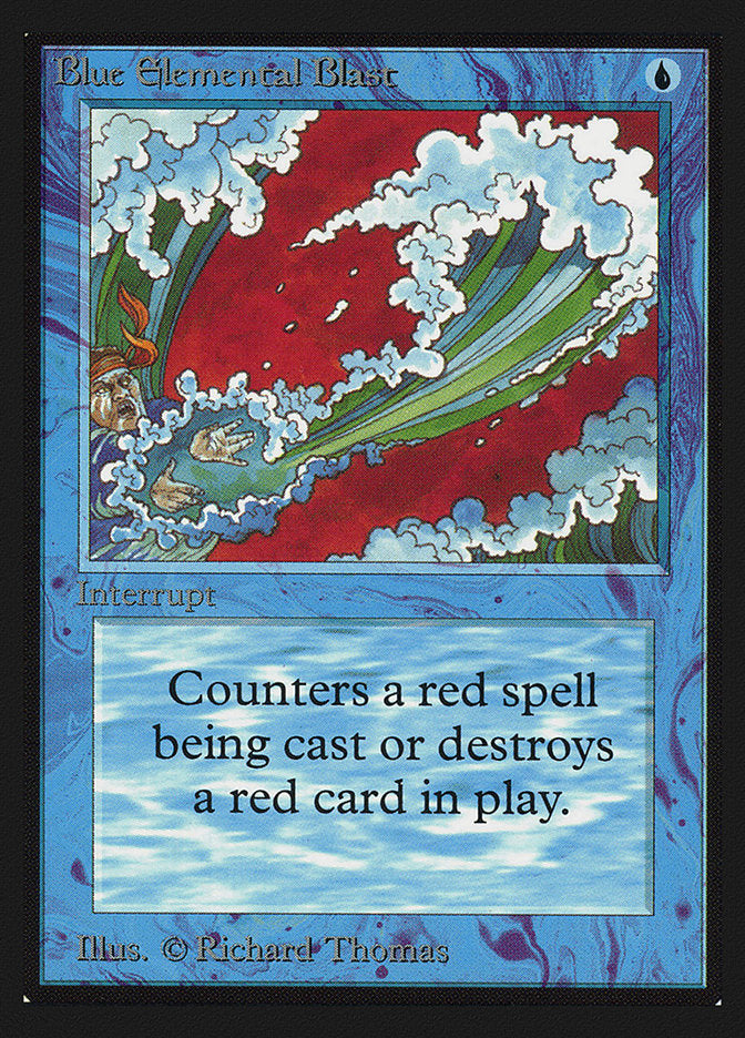 Blue Elemental Blast [International Collectors' Edition] | Local Legends