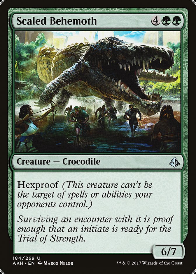 Scaled Behemoth [Amonkhet] | Local Legends