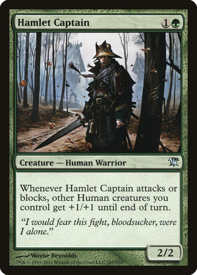 Hamlet Captain [Innistrad] | Golgari Games