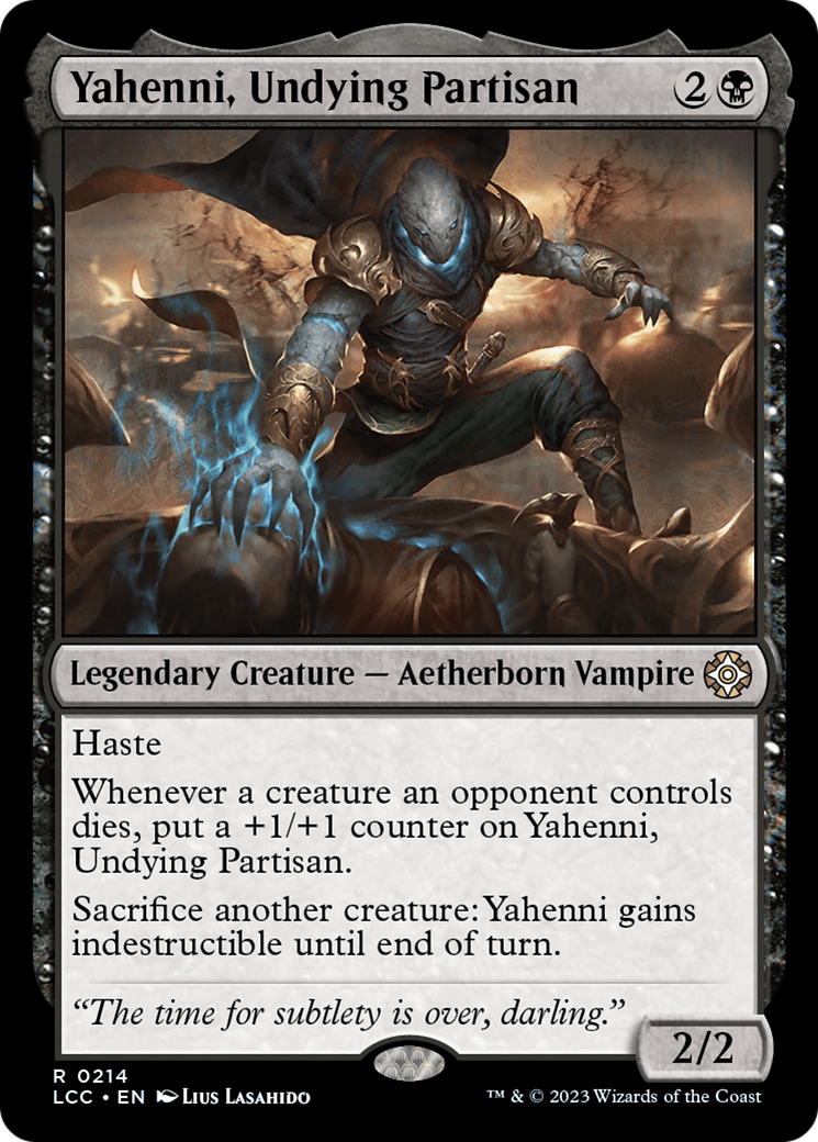 Yahenni, Undying Partisan [The Lost Caverns of Ixalan Commander] | Golgari Games