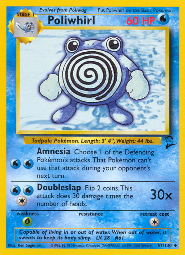 Poliwhirl (57/130) [Base Set 2] | Golgari Games