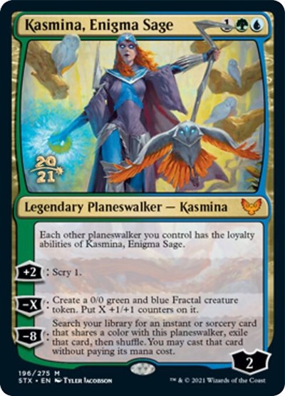 Kasmina, Enigma Sage [Strixhaven: School of Mages Prerelease Promos] | Local Legends