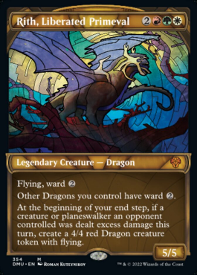 Rith, Liberated Primeval (Showcase Textured) [Dominaria United] | Local Legends