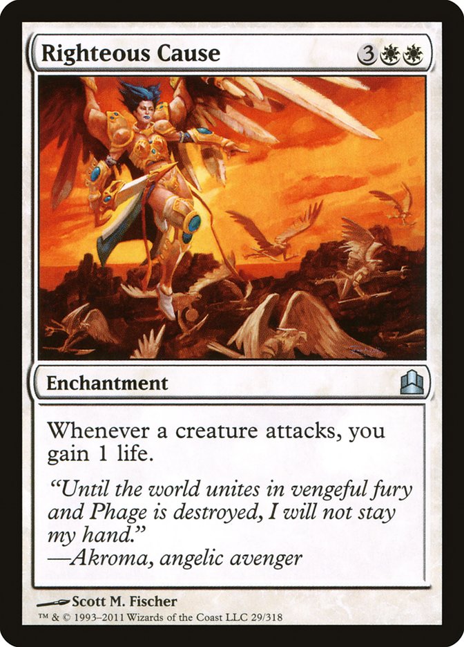 Righteous Cause [Commander 2011] | Local Legends