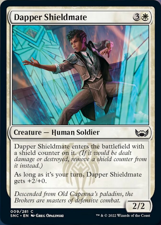 Dapper Shieldmate [Streets of New Capenna] | Golgari Games